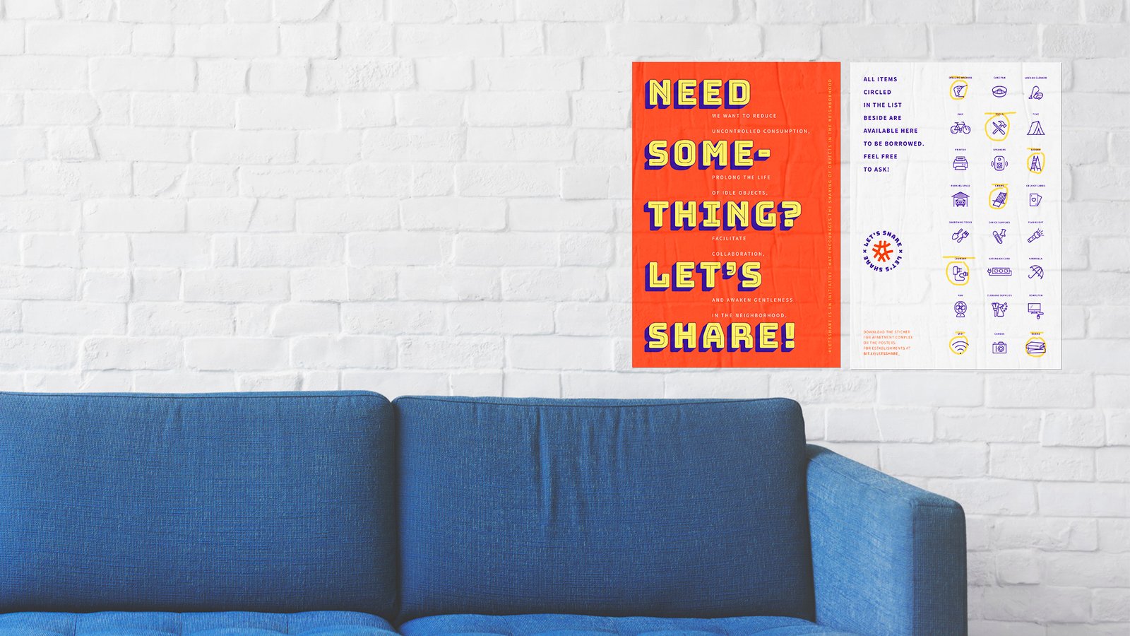 Sticker Set Lets People Share Items in Their Community — Pop-Up City