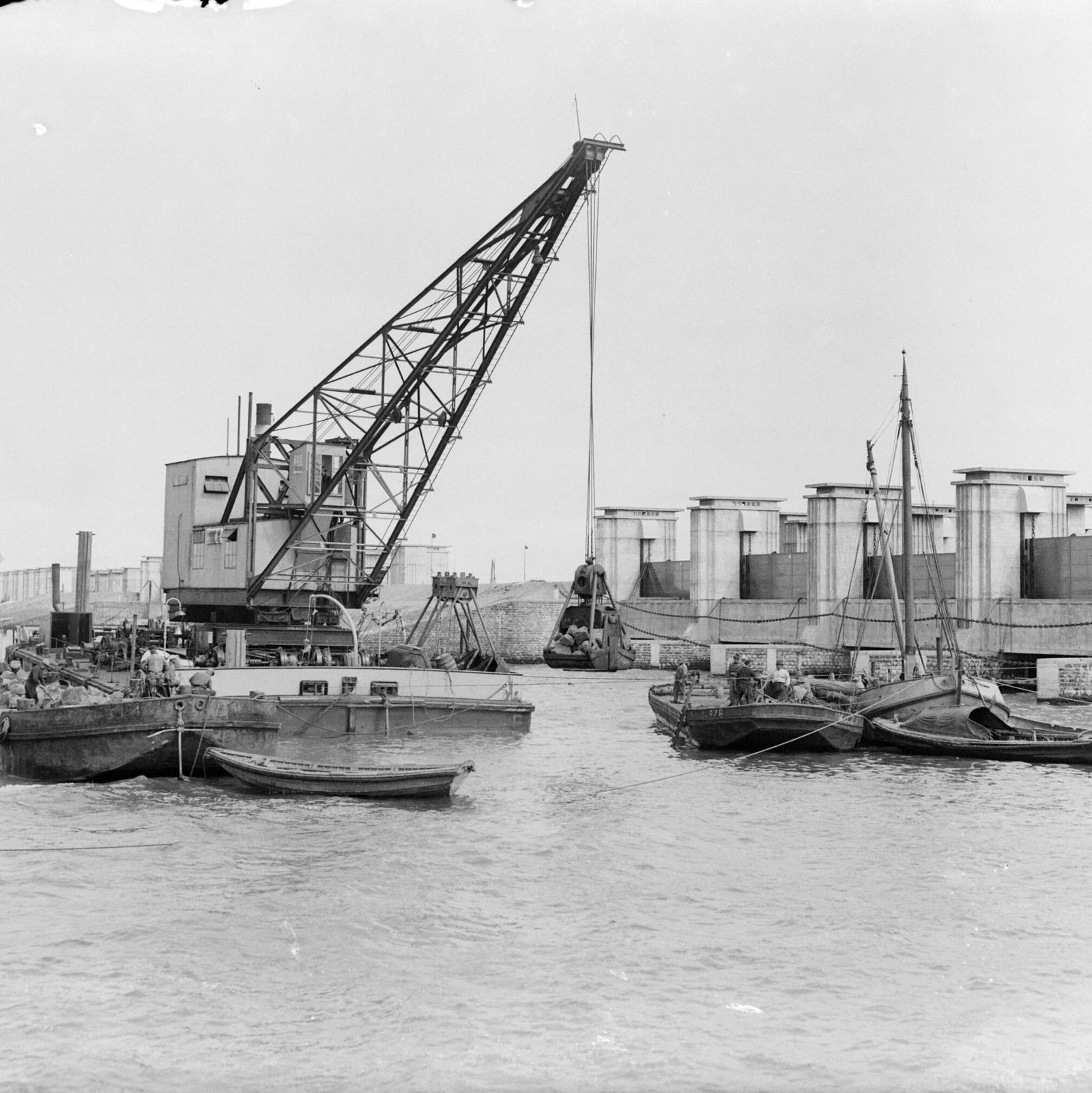 Afsluitdijk in 1930